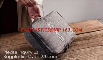 China Trend Design Velvet Quilted Cosmetic Bag,Customized 2pcs Set Makeup Bag, Wholesale Travel Mens Toiletry Bags supplier