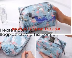 China Custom Printing Recycled Soft Pvc Zipper Cosmetic Pouch,Transparent Customer Design PVC Cosmetic Pouch, bagease, bagplas supplier