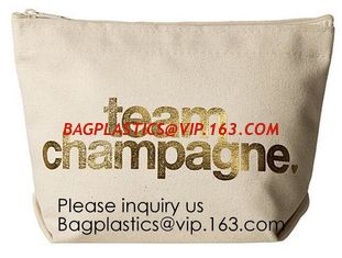 China Promotional canvas hand carry makeup bag cosmetic organizer,natural canvas Makeup Bag Cotton Cosmetic Bag, bagease supplier