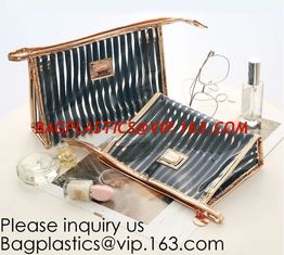 China Eco-friendly Soft Plastic Frosted Cosmetic EVA Zipper Bags,New Design Carry Eva Plastic Cosmetic Bags With Own Logo supplier