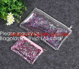 China Daily Used Products Packaging Eva Zipper School Bag,Eco-Friendly Soft Plastic Frosted Cosmetic EVA Zipper Bags, Bagease supplier