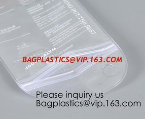 China Personalized Transparent Waterproof PVC Plastic Wet Underwear k Packing Bag,Simple Design Pvc Makeup Bag Women Zip supplier