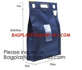 China Bank Locking Document Security Bag Deposit Bank Bag Custom Multi Function Cash Money Reusable Deposit Security Locking B supplier