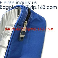 China Promotional Logo Printed Vinyl Bank Bag,Pop Up Lock and 2 Keys Company Security Mail Bag with Zipper Closure, bagease supplier