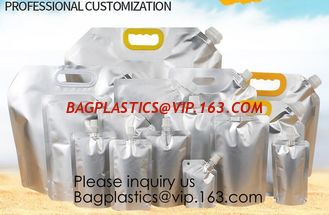 China 500ml Spouted Bag Laundry Detergent Liquid Pouch Aluminum Foil Spout Pouch,transparent spouted bag liquid water bags pac supplier