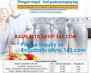 China Customized Printing Laminated Material Food Grade Packaging Aluminum Foil Food Packing Bags With Zip Lock bagease, pack supplier