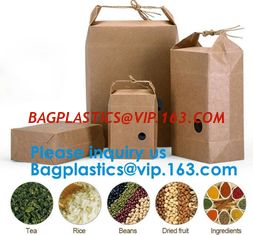 China Printing Packing Gift Shopping Brown Kraft Paper Bag Accept Customized Logo Paper Bag With Rope Handle bagease bagplasti supplier