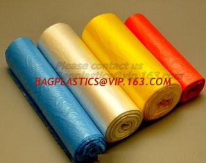 China Trash Can Liners Bag Garbage bags on Perforated Roll,Office Bathrooms Business Home Commercial and industrial needs PACK supplier