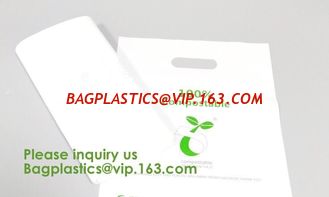 China Eco friendly EN13432 Ok home compost certified 100% biodegradable compostable plastic T-shirt vest bag for shopping supplier