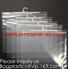 China Hanger Button Bag Hanger Zipper Bag Hanger k Bag Hanger Packaging Bag With Snap Button Waterproof Bag For Swimsuit supplier