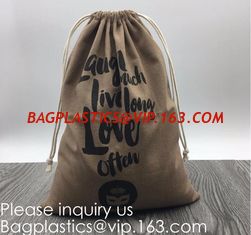 China Cotton Drawstring Bags Muslin Bag Sachet Bag for Wedding Party Home Supplies crafts, candies, coffee bean, tea leaf, sma supplier