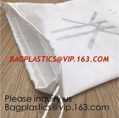 China Satin Gift Bag For Midi Wrap Dress,Elegant Purple Satin Pouch For Rings,Satin Drawstring Bag For Cosmetic, bagease pack supplier