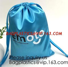 China Gift Wedding Satin Favor Bags,Luxury Satin gift Drawstring Bags,Drawstring Bag For Ring,Cosmetic Bag , Make Up Bag pack supplier
