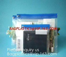 China Vinyl Zipper Wallet Organizer Bag Pouch,Bank Bag Money Pouch Security Bank Deposit Bag with Zipper for Cash Money, Check supplier