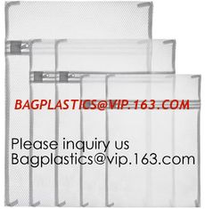 China Bra Fine Mesh Wash Bag for Underwear, Lingerie, Bra, Pantyhose, Socks, Use YKK Zipper, Have Hanger Loops, Small Openings supplier