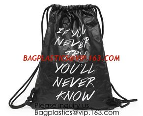 China Drawstring Backpack - Tyvek Bag Paper bag,Waterproof Tyvek Bag for Gym or Travel, Inside Zippered Pocket Backpack Colorf supplier