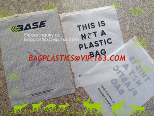 China Bio degradable corn starch PLA Slider Zipper Bags, Compost Slider zipper bags, Eco Friendly zipper sldier, Biodegradable supplier