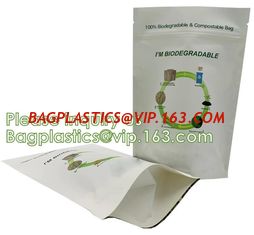 China Bagease Bagplastics Brown Kraft Compostable k Food Standup White Resealable Big Stock Plain Paper Bags supplier