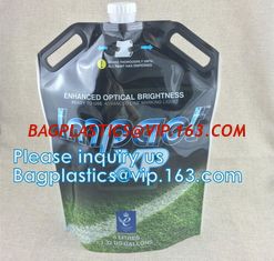 China liquid soap pouch hand santinizer bag shaped packaging, Stand Up Liquid Soap Spout Pouch Bag, wash fluid liquid soap bag supplier