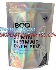 China Bagease, Bagplastics, Cosmetic pack, Glitter bags Shiny bags Mylar bags Hologram bags glitter shiny mylar Holographic supplier