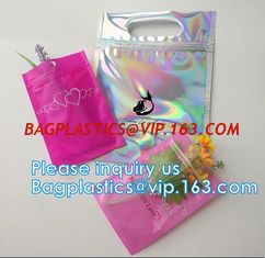 China mylar zipper bags Three side seal bags bags with clear front Spout pouches Plastic bag Paper products Pill packages supplier