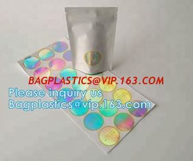 China Custom 3D Holographic/Laser/hologram Avoid security material sticker label, laser sticker, lazer labels, bagease supplier