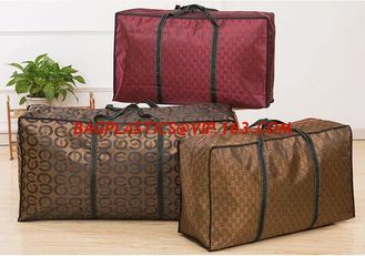 China Saving Space Travel Luggage Organizer Moving Bag Totes Moving supplies, Heavy Duty Extra Large Storage Bags supplier