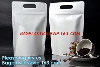 China Stand Up Zipper Pouch Doy Bag, ziploc Kraft Paper Bag, Aluminum Laminated Foil Pouch, Snack Food Packagin supplier