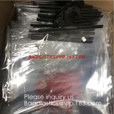 China Frosted k bag EVA PVC hanger bag for clothes,EVA frost drawstring bag, Frosted Plastic EVA Garment Packing Bag zip company