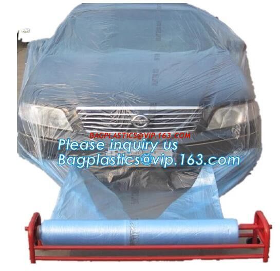 auto polyurethane masking plastic for painting 4*300m, 3m plastic auto