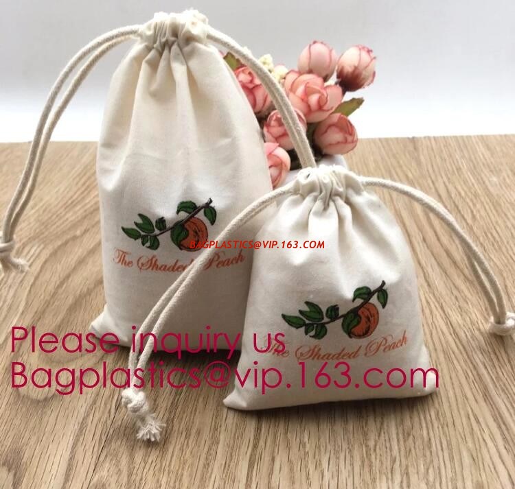 Diy Mini Canvas Drawstring Bags IUCN Water