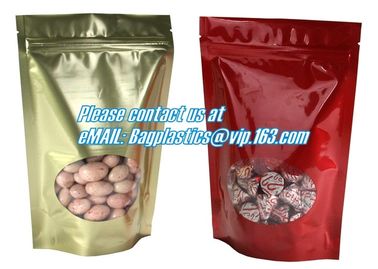 Heat Seal Flat Pocket Mylar Foil Open Top Packaging Bags Coffee Tea Food Storage Aluminum Foil Vacuum Pouch Bag  bagease supplier