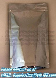 Biodegradable Stand Up Pouch With Zipper For Apparel,Custom printed flat bottom box pouch 1kg coffee bag with degassing supplier