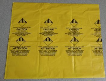 CONSTRUCT FILM, Asbestos bag, clean-up bags, disposable garbage bag thick plastic bag for asbestos supplier