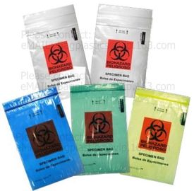 Medical packaging bags, SPECIMEN BIOHAZARD bag, LAB bags, LAB supplies, self seal bag, adhensive SEAL BAGS, HOSPITAL PAC supplier