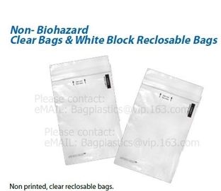 Medical packaging bags, SPECIMEN BIOHAZARD bag, LAB bags, LAB supplies, self seal bag, adhensive SEAL BAGS, HOSPITAL PAC supplier