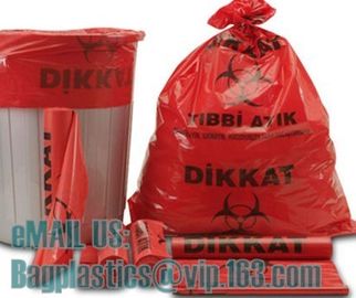 Chemotherapy waste bags, Cytotoxic Waste Bags, Cytostatic Bags, Biohazard Waste Bags supplier