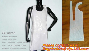 Plastic disposable kitchen pe apron, disposable, aprons, LDPE apron, HDPE apron, PE apron supplier