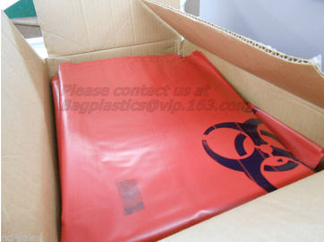 Biohazard waste bags, sacks, Cytotoxic Waste Bags, Cytostatic Bags, Biohazard Waste Bags supplier