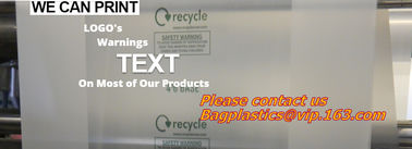 Ice bags, Clear, Drawstring, Printed and Twist Ties, bags on a roll, ldpe bag, hdpe bags supplier