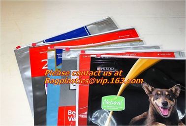 Flat Bottom Clear Plastic Zipper Pouch For Snack Packing Food Bags For Rice Packaging, Reusable Stand Up Food Bags, Poly supplier