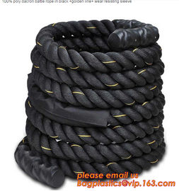 Poly Dacron Battle Rope 1.5&quot; Sports Training 40 ft Battling Battle supplier