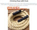 Gym Climbing Rope, Climbing Rope With Hook, Sisal Climbing Ropes, Climbing Rope With Hook supplier