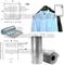 wholesale laundry garment bag on roll clear ldpe with printing, Plastic garment bags on roll supplier