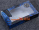 frosted plastic box with hanging hole, Plastic folding box custom PET/PVC/PS folding box supplier