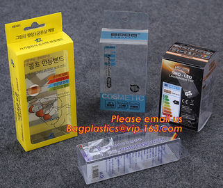 Custom transparent plastic packaging box for cell phone accessories &amp; packaging plastic box for phone supplier