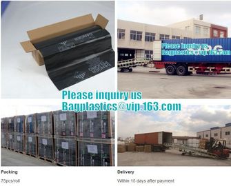 CONSTRUCT FILM, Asbestos bag, clean-up bags, disposable garbage bag thick plastic bag for asbestos supplier