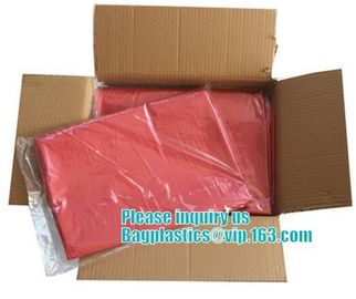 CONSTRUCT FILM, Asbestos bag, clean-up bags, disposable garbage bag thick plastic bag for asbestos supplier