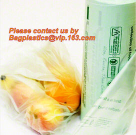 EN13432 BPI OK Home ASTM D6400 certified cheap price 100% fully compostable biodegradable waste bags supplier