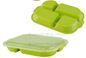 5 Compartment Lunch Box Disposable Plastic Food Container, biodegradable Fast Food Tray, disposable safety meat tray supplier